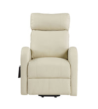 Cargar imagen en el visor de la galería, ACME Ricardo Recliner with Power Lift, Beige PU
