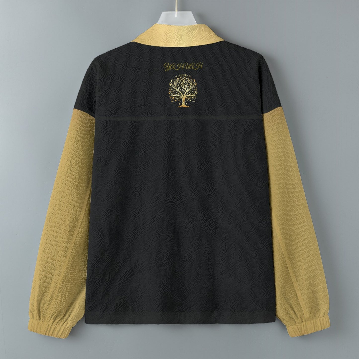 Yahuah-Tree of Life 01 Elect Men's Flap Pocket Shirt