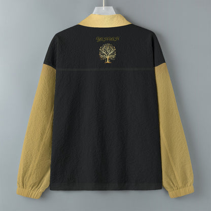 Yahuah-Tree of Life 01 Elect Men's Flap Pocket Shirt