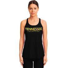 Carica l&#39;immagine nel visualizzatore di Gallery, Tennessee Hebrew 01 Ladies Designer Flowy Racerback Tank Top
