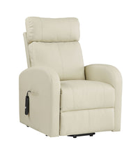 Charger l&#39;image dans la galerie, ACME Ricardo Recliner with Power Lift, Beige PU
