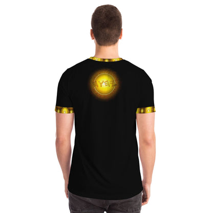 Creator Yahuah 01: Sun, Earth & Fire Designer Unisex Pocket T-shirt