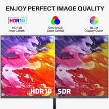 Load image into Gallery viewer, Sansui  27 inch 100Hz IPS USB Type-C FHD 1080P HDR10 Computer Monitor with Built-in Speakers HDMI DP Game RTS/FPS, tilt Adjustable for Working and Gaming (ES-27X3 Type-C Cable &amp; HDMI Cable Included)
