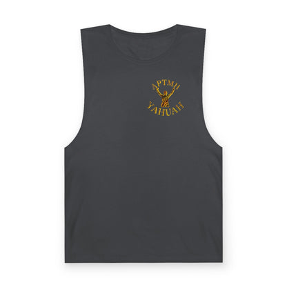 All Praise The Most High Yahuah 01-01 Designer AS Colour Unisex Barnard Tank (10 colors)