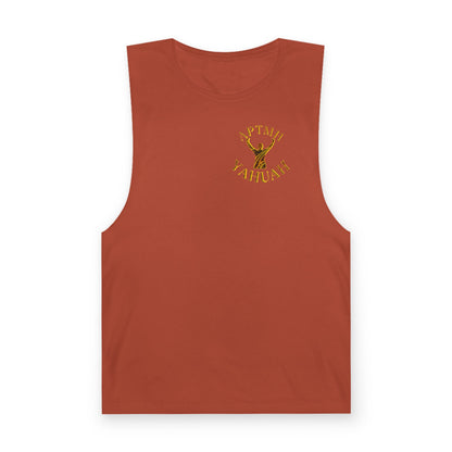 All Praise The Most High Yahuah 01-01 Designer AS Colour Unisex Barnard Tank (10 colors)