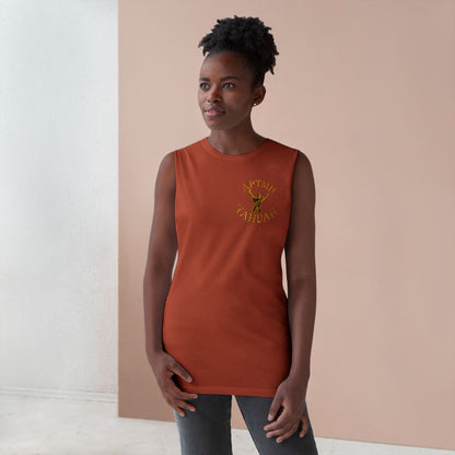 All Praise The Most High Yahuah 01-01 Designer AS Colour Unisex Barnard Tank (10 colors)