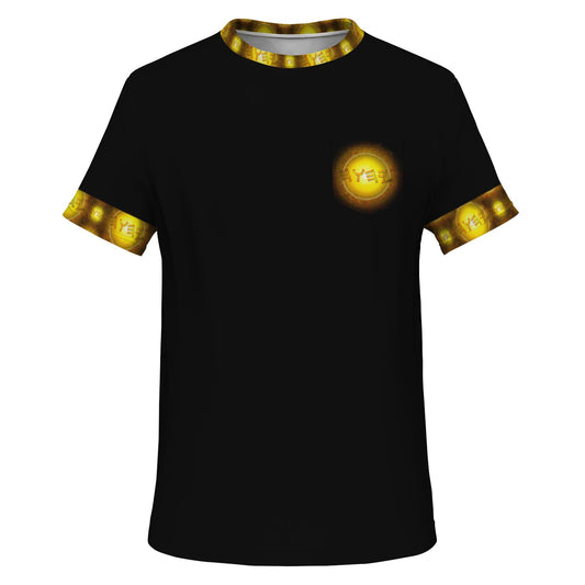 Creator Yahuah 01: Sun, Earth & Fire Designer Unisex Pocket T-shirt