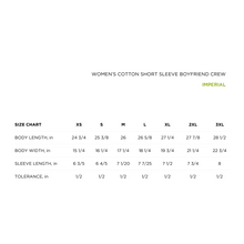 Carica l&#39;immagine nel visualizzatore di Gallery, size_chart_imperial
