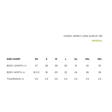 Carica l&#39;immagine nel visualizzatore di Gallery, size_chart_imperial
