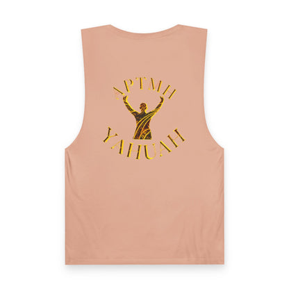 All Praise The Most High Yahuah 01-01 Designer AS Colour Unisex Barnard Tank (10 colors)
