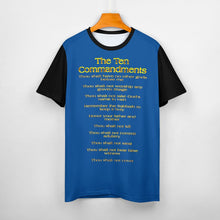 Load image into Gallery viewer, Ten Commandments 01 Ladies Designer Cotton T-shirt (4 Colors)
