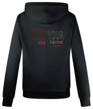 Charger l&#39;image dans la galerie, STAY IN YOUR lane 01-02 Designer Unisex AWDis Cross Neck Pullover Hoodie (3 colors)
