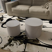 Cargar imagen en el visor de la galería, MDF with Veneer Coffee Table + End Table Set (White)
