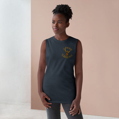 All Praise The Most High Yahuah 01-01 Designer AS Colour Unisex Barnard Tank (10 colors)