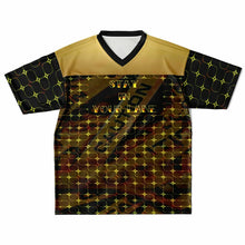 Load image into Gallery viewer, STAY IN YOUR LANE 02-01 Designer Football Jersey

