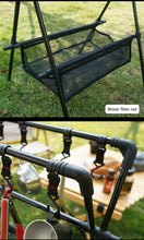 Charger l&#39;image dans la galerie, Picnic and Camping Multifunctional Outdoor Folding Drying + Storage Shelf/Rack
