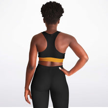 Cargar imagen en el visor de la galería, Tennessee Hebrew 01 Designer Padded Racerback Sports Bra
