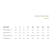 Carica l&#39;immagine nel visualizzatore di Gallery, size_chart_imperial
