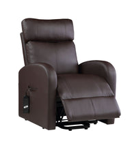 Charger l&#39;image dans la galerie, ACME Ricardo Recliner with Power Lift, Brown PU
