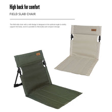 Carica l&#39;immagine nel visualizzatore di Gallery, Portable Folding Outdoor Backrest Stadium Cushion Chair
