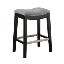 Load image into Gallery viewer, Saddle Counter Stool, Grey
