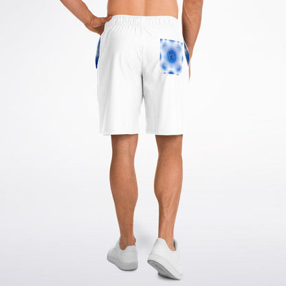 Creator Yahuah 01: Moon, Air & Water Men's Designer Triblend Jogger Shorts