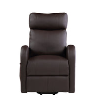 Carica l&#39;immagine nel visualizzatore di Gallery, ACME Ricardo Recliner with Power Lift, Brown PU
