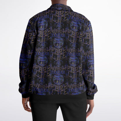 Hebrew Life 01-02 Designer Unisex Track Jacket