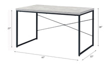 Load image into Gallery viewer, ACME Rectangular Writing Desk (Antique White &amp; Black)
