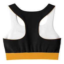 Load image into Gallery viewer, Tennessee Hebrew 01 Designer Padded Racerback Sports Bra
