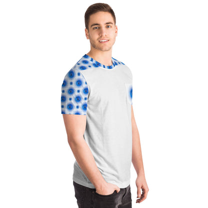 Creator Yahuah 01: Moon, Air & Water Designer Unisex Pocket T-shirt