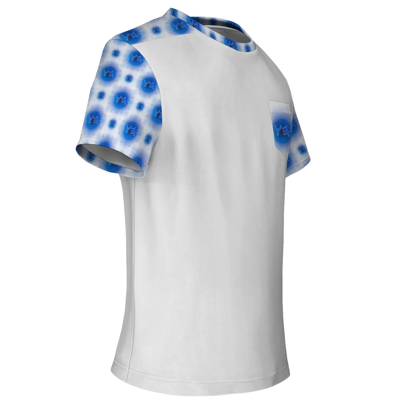 Creator Yahuah 01: Moon, Air & Water Designer Unisex Pocket T-shirt