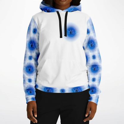 Creator Yahuah 01: Moon, Air & Water Designer Triblend Fleece Lined Unisex Hoodie