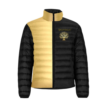 Yahuah-Tree of Life 01 Elect Men's Designer Puffer Jacket
