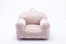Load image into Gallery viewer, Kid&#39;s Velvet Memory Sponge Stuffed Bean Bag Chair (Pink)

