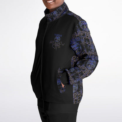 Hebrew Life 01-02 Designer Unisex Track Jacket