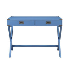 Carica l&#39;immagine nel visualizzatore di Gallery, ACME Amenia Rectangular Writing Desk (Blue)
