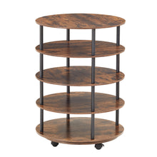 Load image into Gallery viewer, Four Tier Revolving Shoe Rack Storage Organizer
