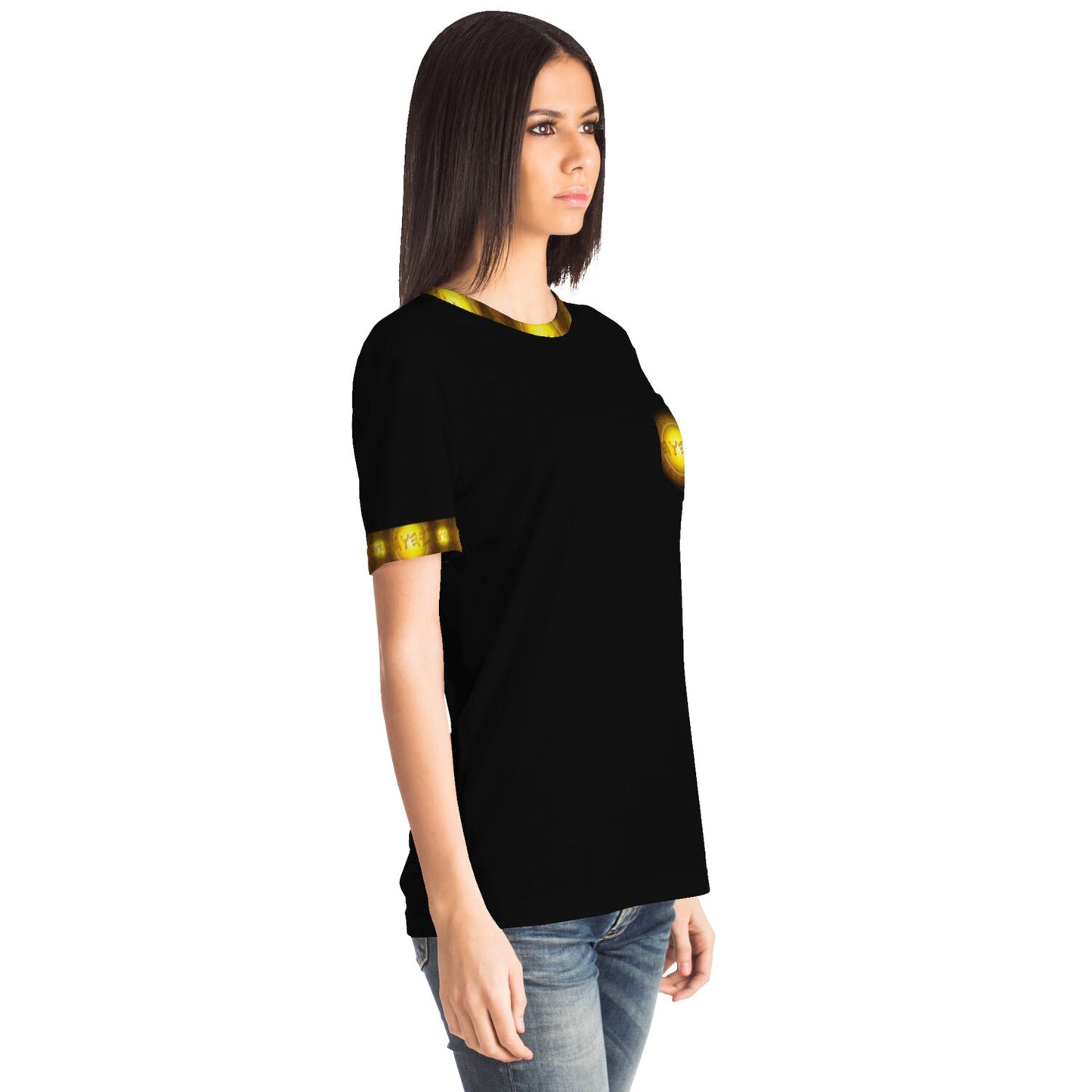 Creator Yahuah 01: Sun, Earth & Fire Designer Unisex Pocket T-shirt