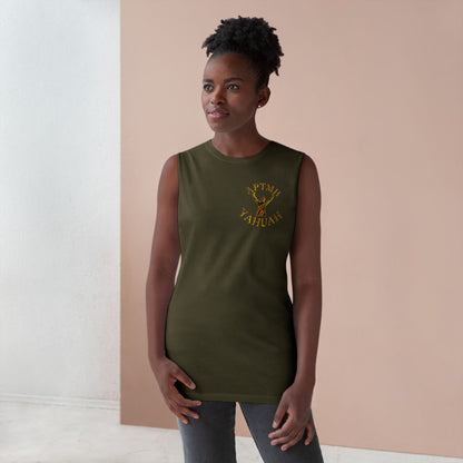 All Praise The Most High Yahuah 01-01 Designer AS Colour Unisex Barnard Tank (10 colors)
