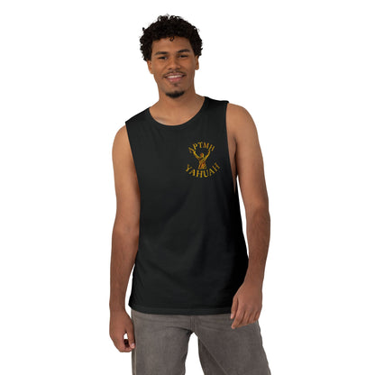 All Praise The Most High Yahuah 01-01 Designer AS Colour Unisex Barnard Tank (10 colors)