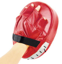 Cargar imagen en el visor de la galería, Pro Quality Coaching Focus Mitt Speed Gloves (Black/Red)
