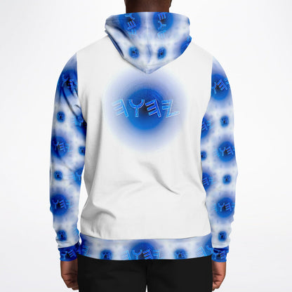 Creator Yahuah 01: Moon, Air & Water Designer Triblend Fleece Lined Unisex Hoodie
