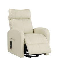 Charger l&#39;image dans la galerie, ACME Ricardo Recliner with Power Lift, Beige PU
