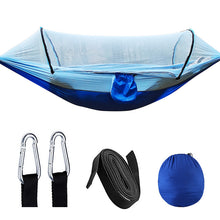 Carica l&#39;immagine nel visualizzatore di Gallery, Automatic Quick Opening Mosquito Net Anti Roll Nylon Hammock
