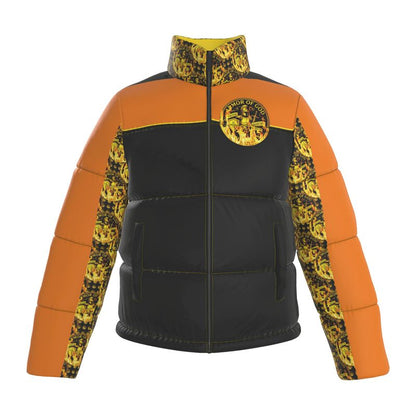 ARMOR OF GOD 01 Men's Designer Stand Collar Puffer Jacket