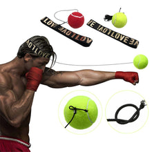 Load image into Gallery viewer, Boxing Reflex Speed Reaction Training Ball with Headband (4 colors)
