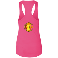 Cargar imagen en el visor de la galería, Hebrew World 01-01 Ladies Designer Ideal Racerback Cotton Tank Top (10 colors)
