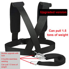 Carica l&#39;immagine nel visualizzatore di Gallery, Weight Bearing Shoulder Strap Running Exercise Workout Resistance Bands for Speed Training
