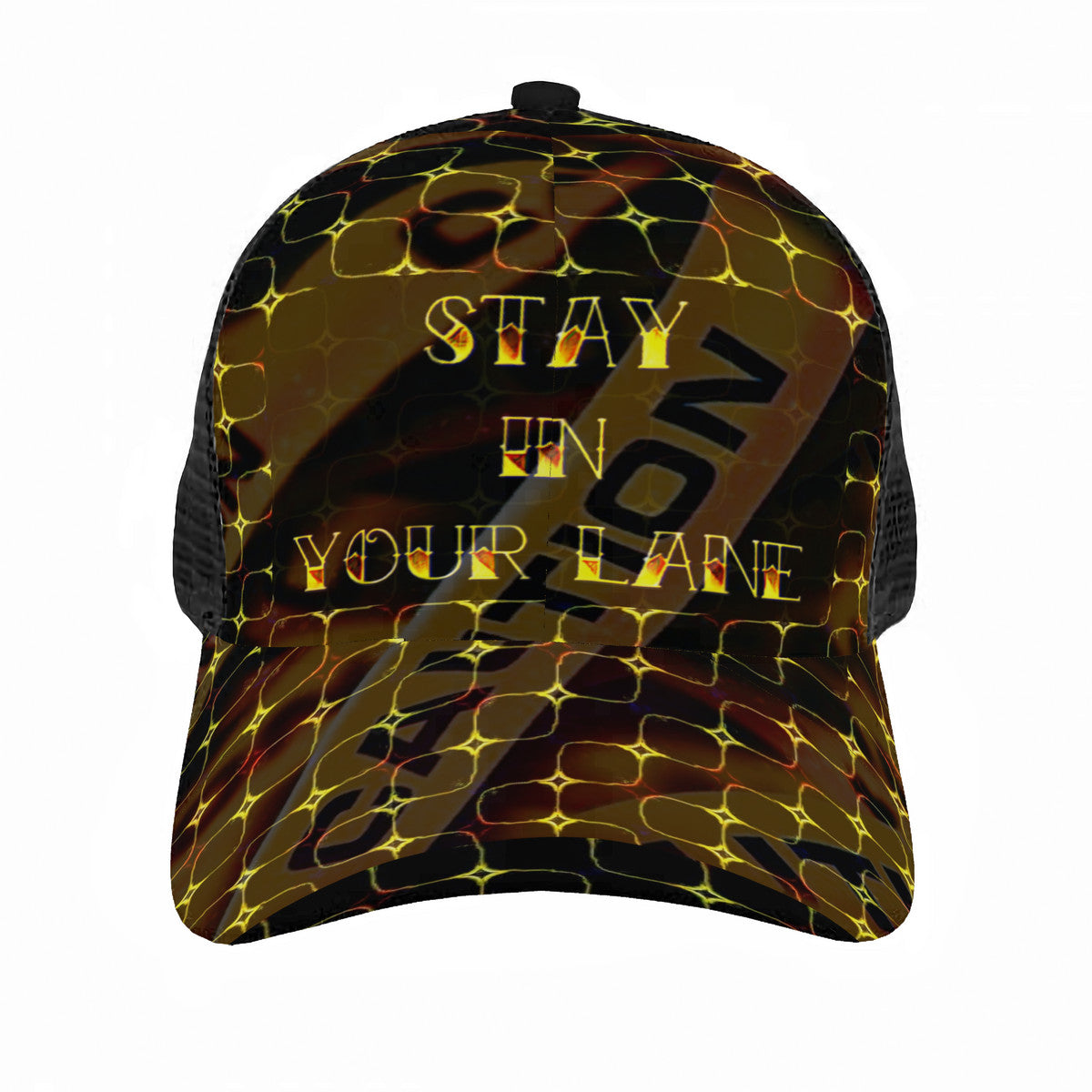 STAY IN YOUR LANE 02-01 Designer Trucker Cap